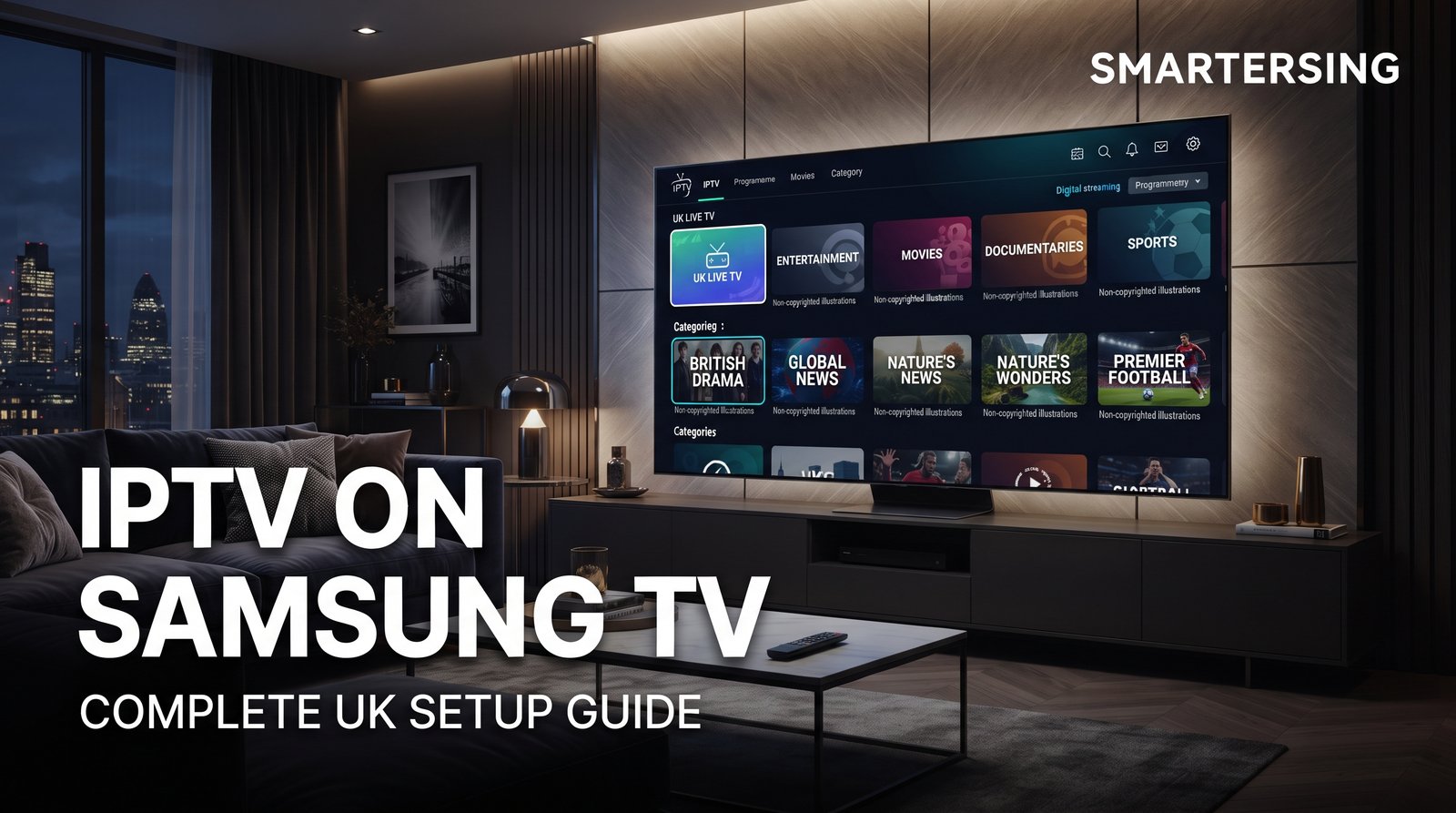 IPTV on Samsung TV